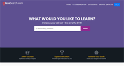 Desktop Screenshot of classsearch.com
